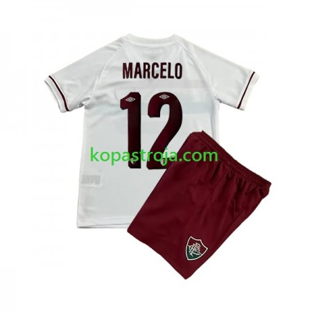 Billiga Fotbollströjor Fluminense Marcelo 12 Barn Borta tröja 2023/24 Kortärmad